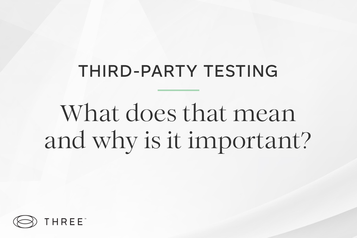Discover the significance of third-party testing in the supplement industry